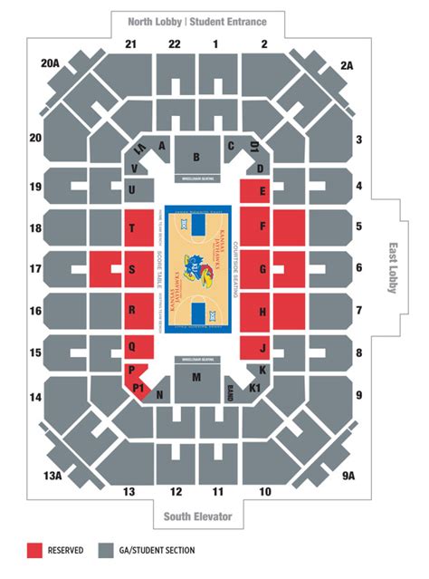 Husker Volleyball Seating Chart
