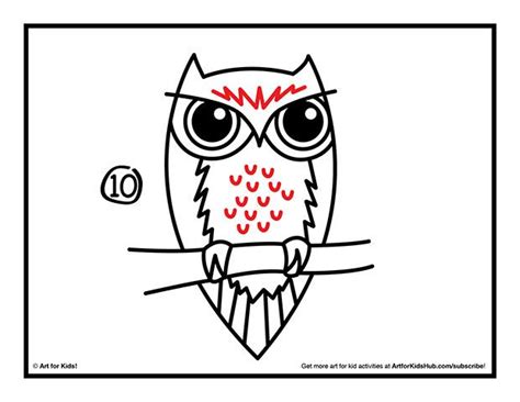 How To Draw An Owl Art For Kids Hub Art For Kids Hub