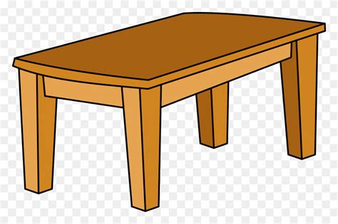 Dining Table Clipart Mesa Wood Table Png Flyclipart
