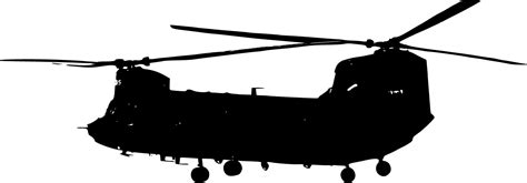 Free Chinook Helicopter Silhouette Download Free Chinook Helicopter