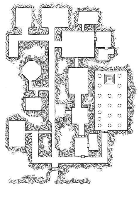 Map Randomly Generated Dungeon 2 The Kind Gm