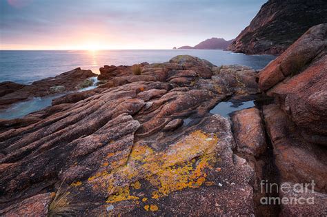 Sunrise Over The Coast Of Tasmania Australia Photograph By Matteo