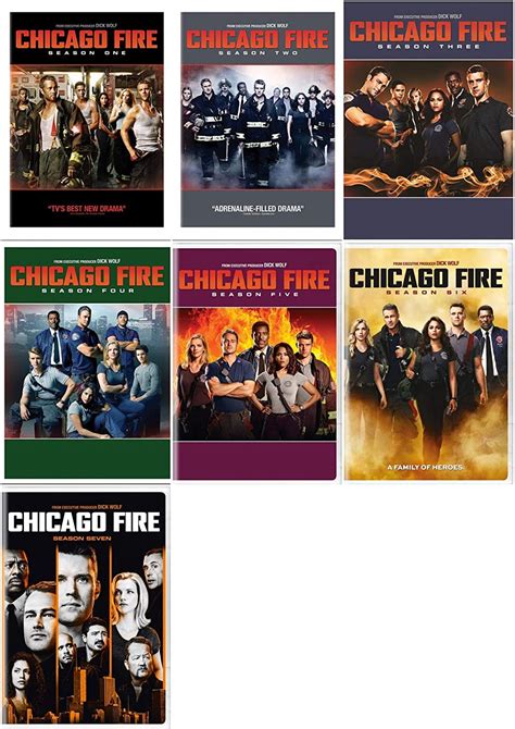 Chicago Fire Seasons 1 7 Dvd Complete Series Collection Amazonca