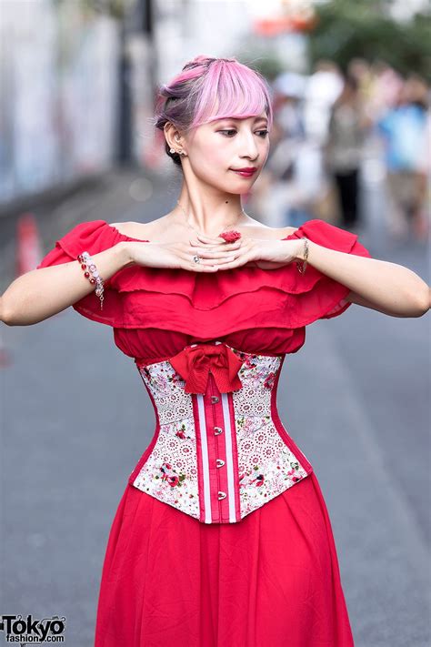 Handmade Japanese Corsets By Unisex Peanuts On The Street