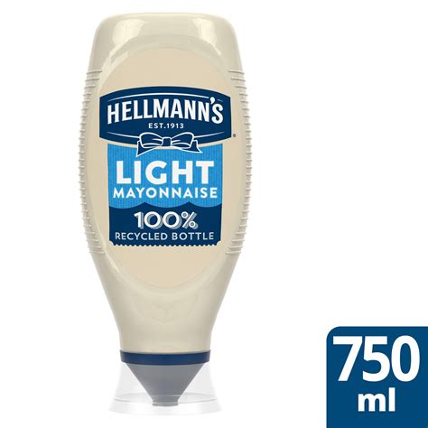 Hellmann S Mayonnaise Light Ml Table Sauce Iceland Foods