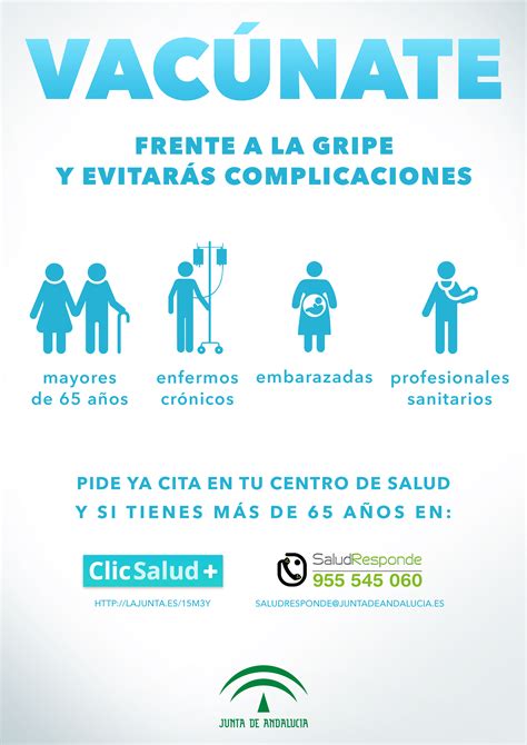 Nuestro objetivo es suministrar la vacuna a todo el mundo. Junta de Andalucía - Vacúnate frente a la Gripe - Campaña ...