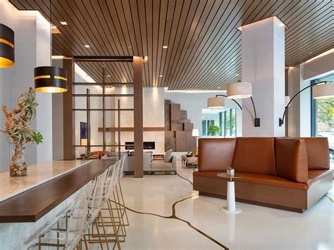 Luxury Apartment Building Lobby By Decorilla Commercial Interior Designer Wanda P.  