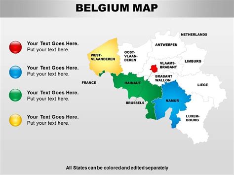 Belgium Powerpoint Maps Powerpoint Slide Clipart Example Of Great