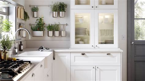 Modern White Kitchen Cabinets Axstad Kitchen Series Ikea