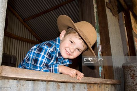 Little Farmer Boy High Res Stock Photo Getty Images