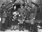 Randolph Churchill and Pamela Digby after their wedding ceremony at ...