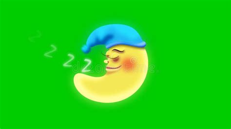 Sleeping Zzz On Green Screen Background Stock Footage Video Of
