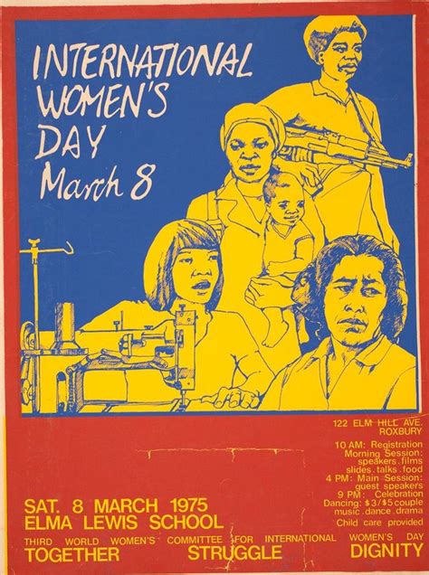 International Womens Day Posters From The Aouon Archive At The