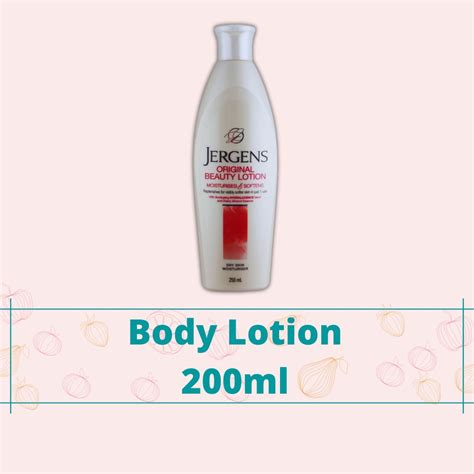 Jergens Original Beauty Lotion Moisturizer 200ml Shopee Philippines