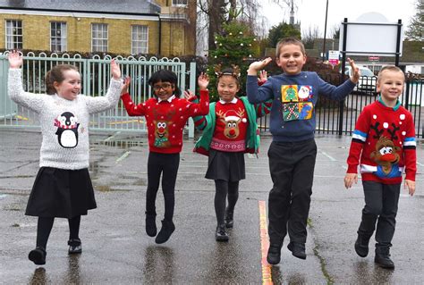 Swaffham school's Christmas Jumper Day in aid of Save the Children