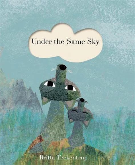 Under The Same Sky By Britta Teckentrup Hardcover Book Free Shipping