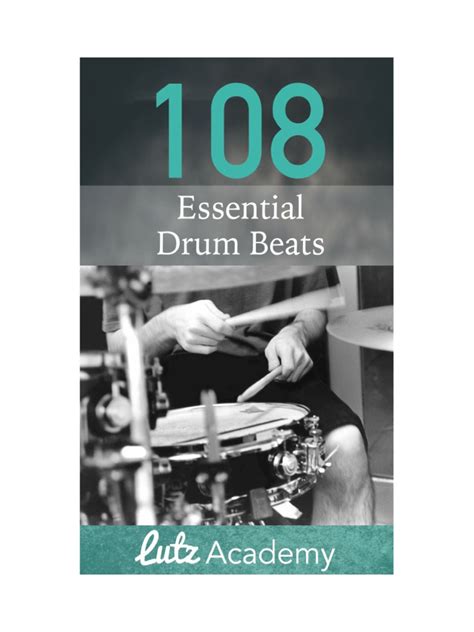 108 Essential Drum Beats Pdf Drum Kit Tempo