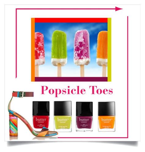 Popsicle Toes Popsicles Butter London Conch