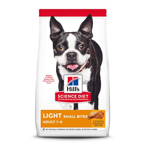 Hills Science Diet Adult Light Small Bites With Chicken Meal And Barley