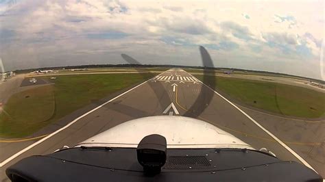 Short Field Landing Practice At Kpvd Youtube