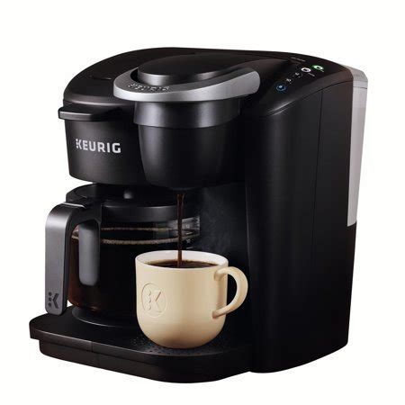 Strong brew function brews a stronger, more intense single cup. Keurig K-Duo Essentials Single Serve & Carafe Coffee Maker ...