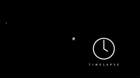 Timelapse Of The Moon Orbiting Around The Earth Youtube