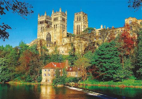 A Journey Of Postcards Durham Castle And Cathedral United Kingdom
