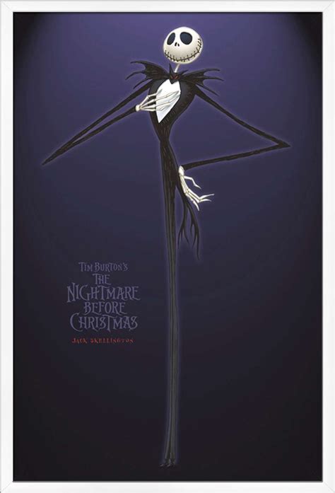 Disney Tim Burtons The Nightmare Before Christmas Jack Poster