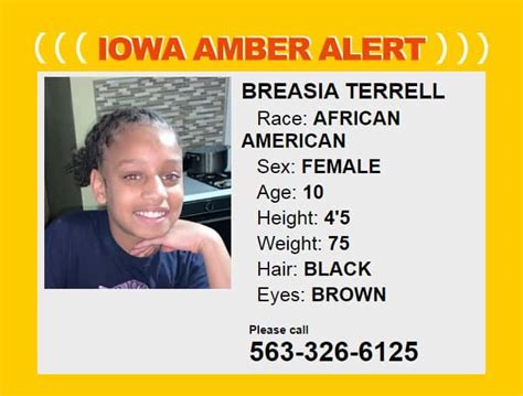 Years of progress in recovering abducted children. Iowa Amber Alert Issued; Suspect in Custody, Child Missing | KNIA KRLS Radio - The One to Count On