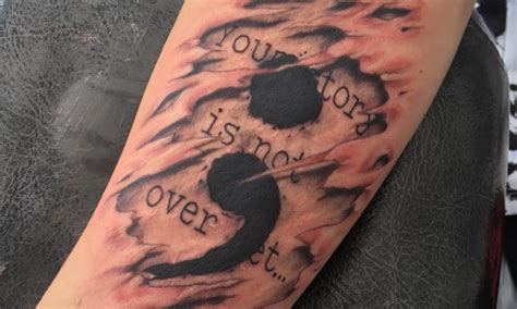 The Meaning Behind The Semicolon Tattoo And Why It Matters Good News
