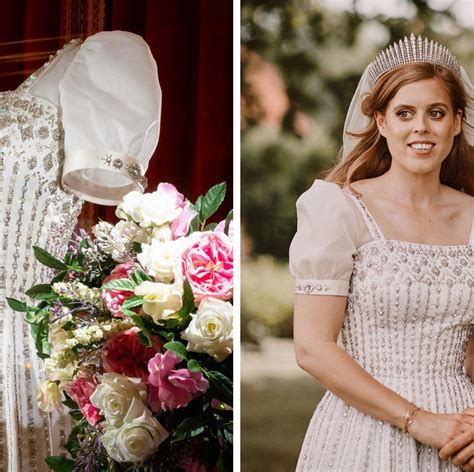 Princess Beatrice Paid A Visit To View Her Wedding Dress Now On Display At Windsor Castle