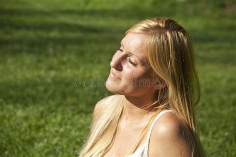 Woman On Sunny Day Stock Photo Image Of Daytime Woman