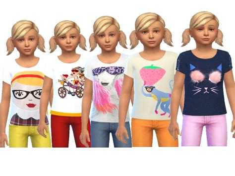 The Sims Resource Kids Shirt Kids Room Needed