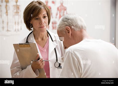 Doctor And Patient Hi Res Stock Photography And Images Alamy