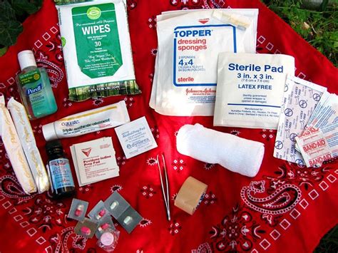 Assembling Your Own Wilderness First Aid Kit Camping First Aid Kit