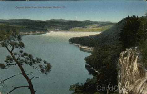 Crystal Lake From The Ledges Barton Vt