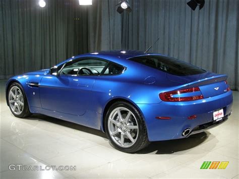 2007 Vertigo Blue Aston Martin V8 Vantage Coupe 83633 Photo 2