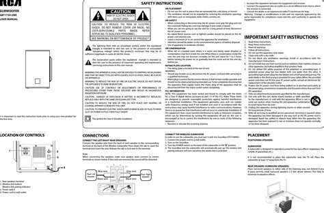 Alco Electronics SBT1739 SWE Subwoofer User Manual