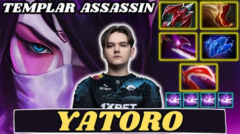 Yatoro Templar Assassin Hard Carry Gameplay Yatoro Perspective