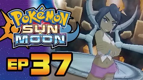 Pokemon Sun And Moon Part 37 Elite Four Vs Olivia Youtube
