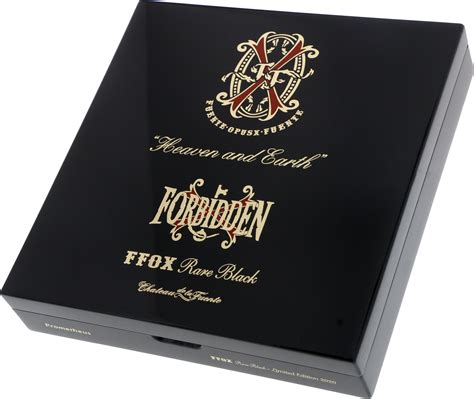 Arturo Fuente Opus X Limited Editions Heaven and Earth Forbidden X Rare