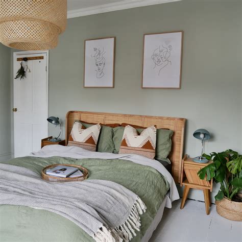 Boho Bedroom Ideas Sage Green Bedroom Green Bedroom Walls Bedroom