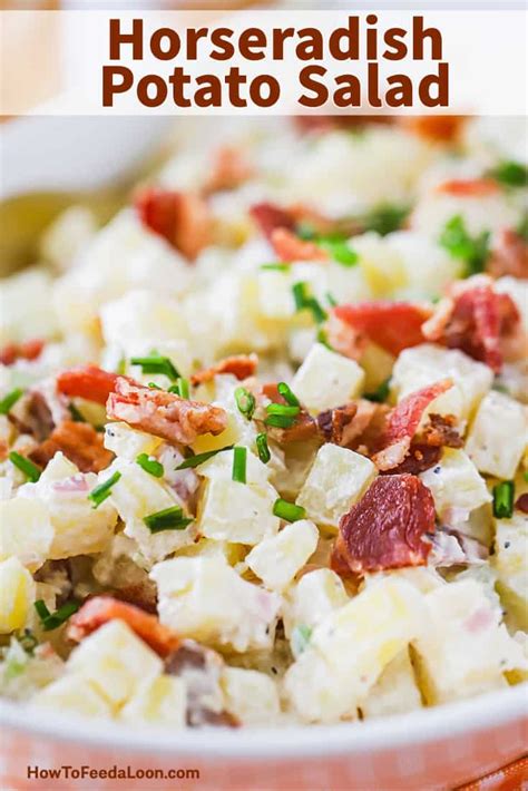 Creamy Horseradish Potato Salad How To Feed A Loon