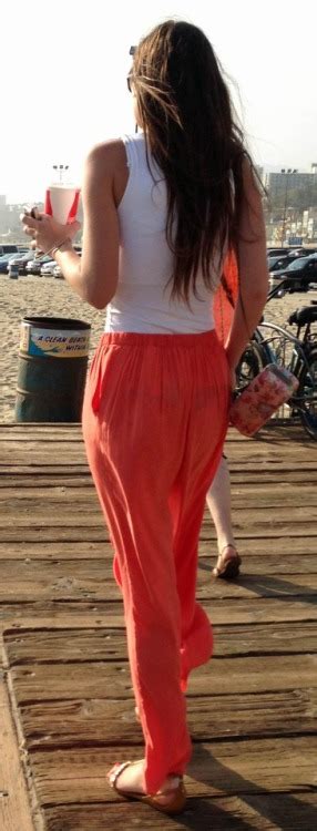Peepforum Com Threads Sexy See Thru Orange Dress At The Beach Sign