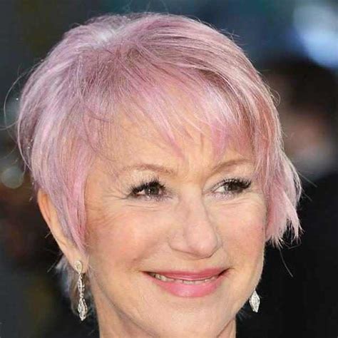 Helen Mirren From Stars With Pink Hair E News