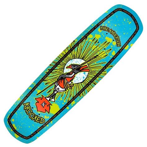 Shop with afterpay on eligible items. Krooked Skateboards Krooked Mike Anderson Helios ...