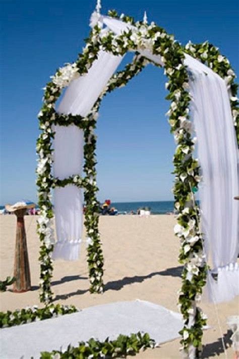 Wedding Arch White Metal