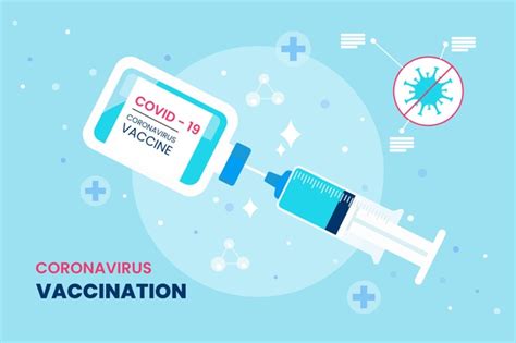 ¿por qué no todas las vacunas son 100% eficaces? Fondo de vacuna de coronavirus de dibujos animados ...
