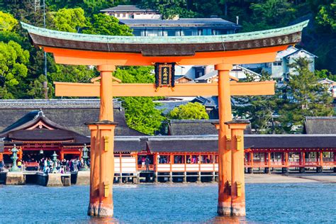 The Hiroshima Peace Memorial And Itsukushima Shrine