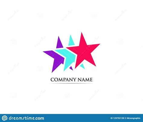 Star Logo Vector Template Success Stock Vector Illustration Of Design